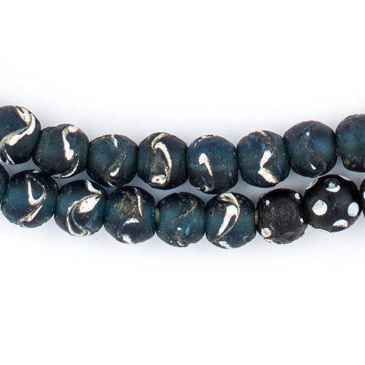 Rare Antique Venetian Flower & Eye Beads