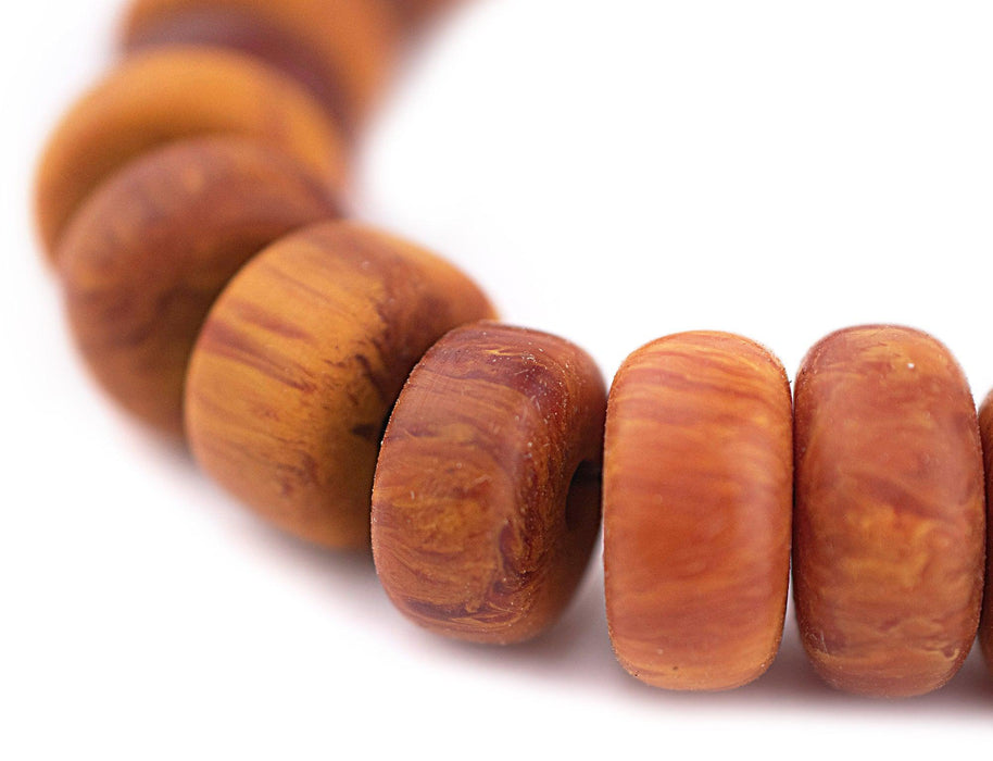 Moroccan Zagora Amber Resin Beads (Petite) - The Bead Chest