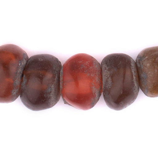 Moroccan Translucent Cherry Amber Resin Beads (Petite) - The Bead Chest