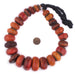 Moroccan Rustic Amber Resin Beads (Graduated) - The Bead Chest
