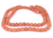 Matte Round Orange Aventurine Beads (10mm) - The Bead Chest