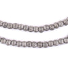 Silver Round Faceted Beads (5mm)