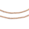 Brass Prism Heishi Beads (3mm)