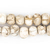 Carved Watermelon Naga Conch Shell Beads (12mm)