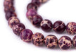 Purple Sea Sediment Jasper Beads (10mm) - The Bead Chest