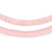 Rose Pink Vinyl Phono Record Beads (6mm) - The Bead Chest