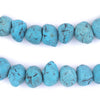 Turquoise Moroccan Pottery Beads (Chunk)