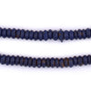 Lapis Blue Bone Button Beads (6mm)