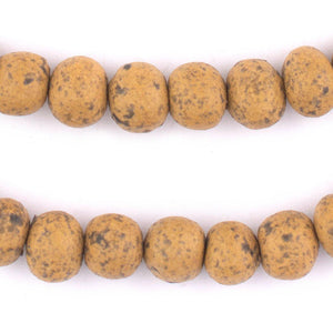 Natural Moroccan Pottery Beads (Round)