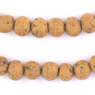 Natural Moroccan Pottery Beads (Round)