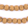 Natural Moroccan Pottery Beads (Round)
