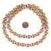 Amber Resin Nepali Silver Capped Beads - The Bead Chest