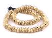 Brass Faceted Ring Beads (10mm) - The Bead Chest