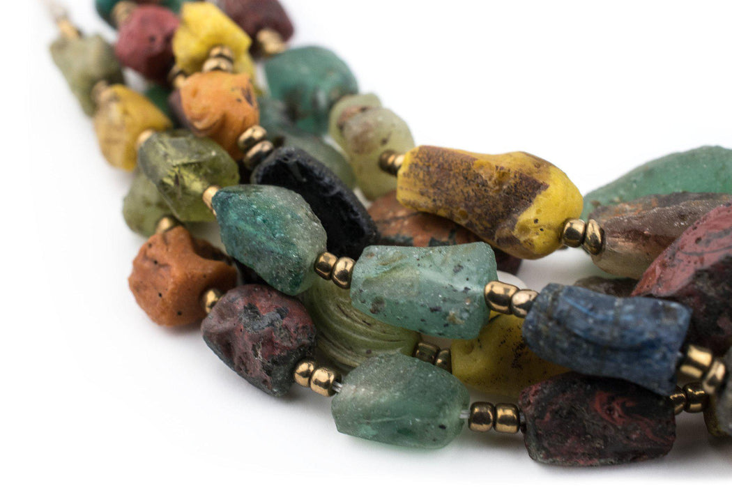 Multicolor Glass Gebre Beads - The Bead Chest