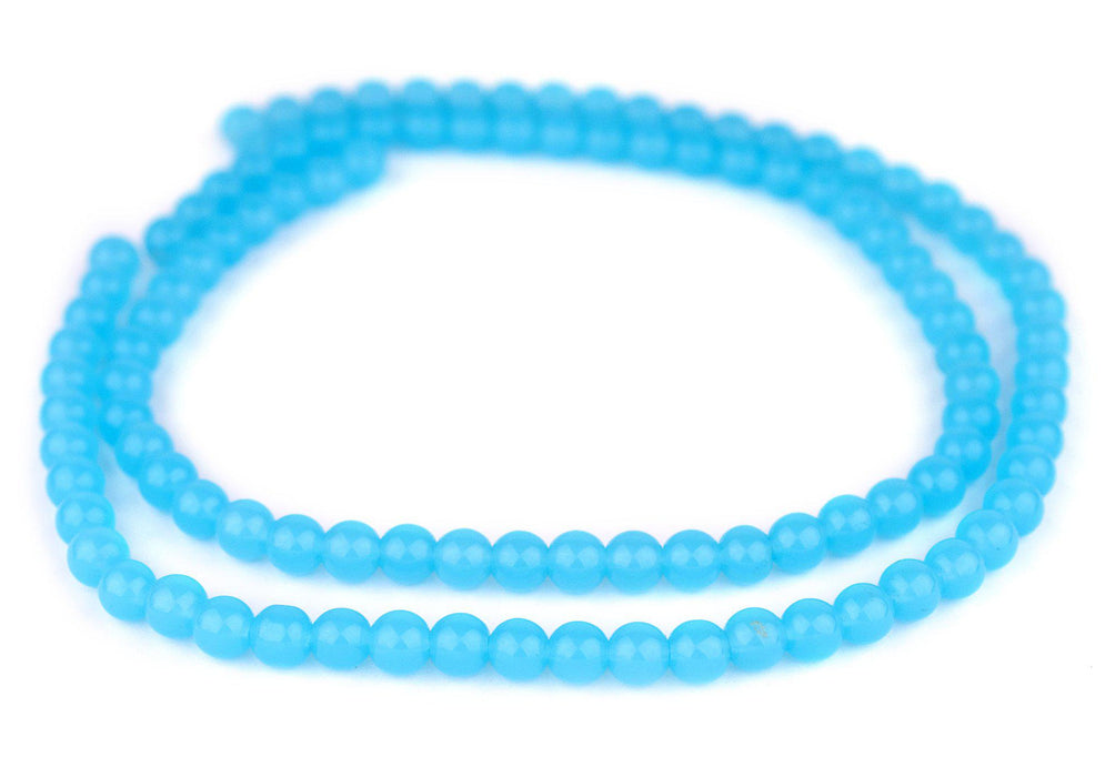 Light Blue Quartz Beads (8mm) - The Bead Chest