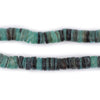 Turquoise Natural Shell Heishi Beads (8mm)