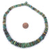 Earthy Graduated Disk Turquoise Beads - The Bead Chest