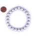 Silver Wood Bracelet (10mm) - The Bead Chest