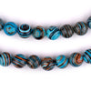 Turquoise Lace Malachite Beads (10mm)
