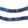 Azul Blue Natural Shell Heishi Beads (8mm)