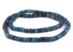 Azul Blue Natural Shell Heishi Beads (8mm) - The Bead Chest