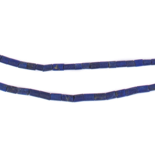 Tubular Lapis Lazuli Beads (4x2mm) - The Bead Chest