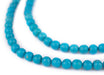 Round Turquoise Style Stone Beads (6mm) - The Bead Chest