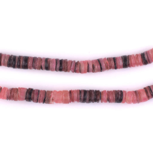 Orange Natural Shell Heishi Beads (5mm)