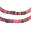 Tulip Pink Natural Shell Heishi Beads (8mm)