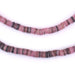 Red Natural Shell Heishi Beads (5mm) - The Bead Chest