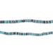 Turquoise Natural Shell Heishi Beads (3mm) - The Bead Chest