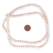 Round White Calcatta-Style Stone Beads (6mm) - The Bead Chest
