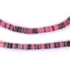 Tulip Pink Natural Shell Heishi Beads (5mm)