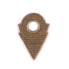 Antique Brass Talhakimt Arrow Pendant
