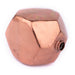 Copper Hollow Cornerless Cube Bead (35mm) - The Bead Chest
