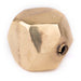 Brass Hollow Cornerless Cube Bead (30mm) - The Bead Chest