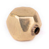 Brass Hollow Cornerless Cube Bead (25mm)