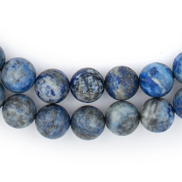 Afghani Lapis Sphere Beads (10mm) - The Bead Chest