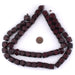 Dark Brown Diamond Cut Natural Wood Beads (15mm) - The Bead Chest