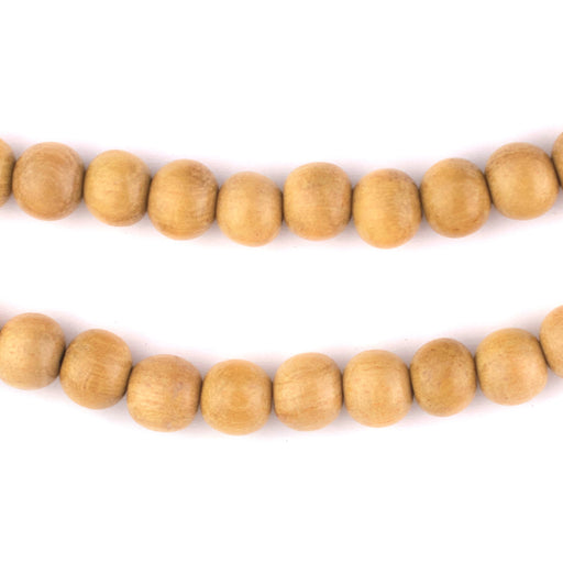 Round Jackfruit Beads (8mm)