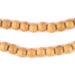 Round Jackfruit Beads (8mm) - The Bead Chest