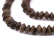Bicone Natural Graywood Beads (5x8mm) - The Bead Chest