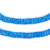 Azul Blue Sliced Shell Heishi Beads (8mm)