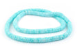 Mint Green Sliced Shell Heishi Beads (8mm) - The Bead Chest