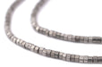 Antique Silver Prism Heishi Beads (3mm) - The Bead Chest
