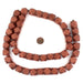 Light Brown Diamond Cut Natural Wood Beads (17mm) - The Bead Chest