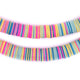 Pastel Medley Vinyl Phono Record Beads (10mm) - The Bead Chest