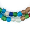 Spring Medley Recycled Glass Beads (9mm)