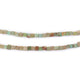 Green Turquoise Cube Beads (3mm) - The Bead Chest