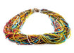 Multicolor Tamba Baule Seed Bead Necklace - The Bead Chest